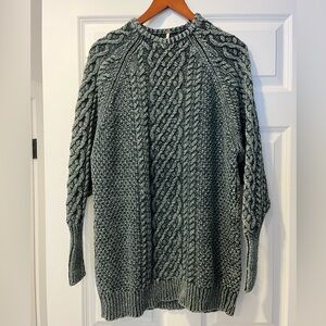 Free People On a Boat Cable Knit Sweater Dress